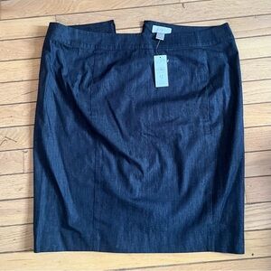 LOFT NWT Cotton pencil skirt
